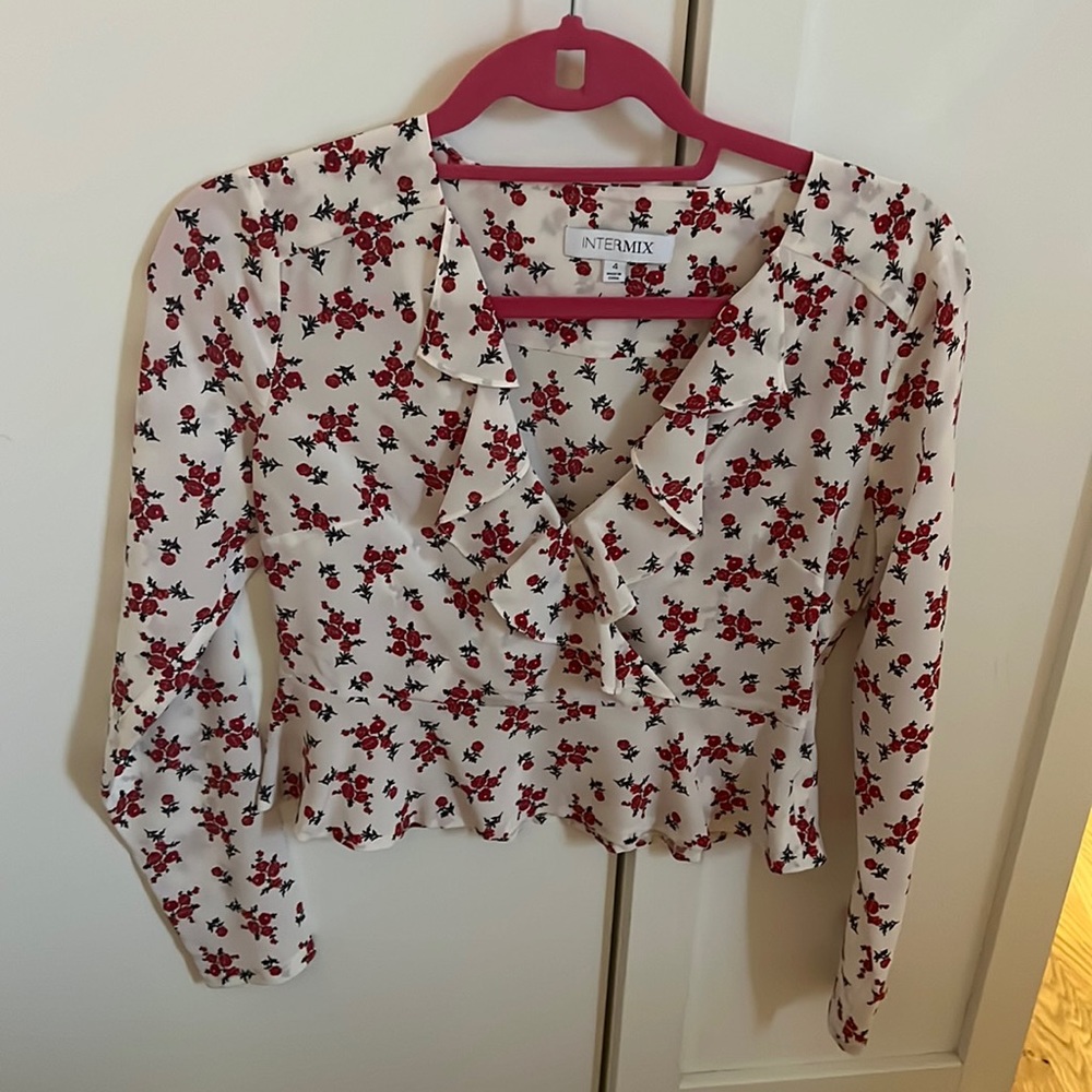 Intermix Silk Blouse